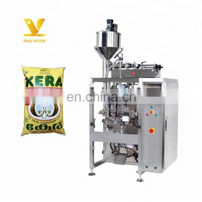 Factory price milk coconut milk automatic liquid packaging machine