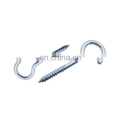 L Type C Type Screw Hook Self Tapping Screws Square Cup Hook Decorative Eye Bolts photo-4