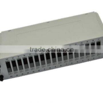 ftth 1*32 rack mount fiber optic splitter insert type