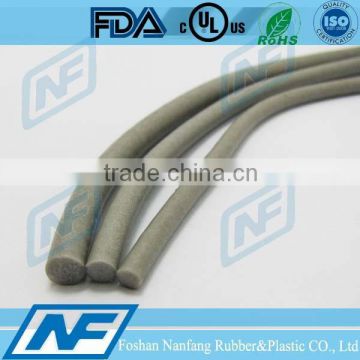 10 Shore C brownish-red color soft rubber tubing