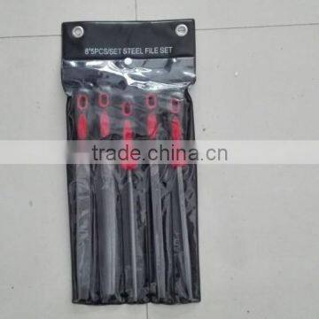 8inch 5pcs file set in OPP bag