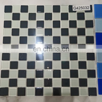 Swimming Pool Mosaic Tiles Black Glass Mosaic Products Shower Floor Low Price Ceramic Tiles Glass Mosaic