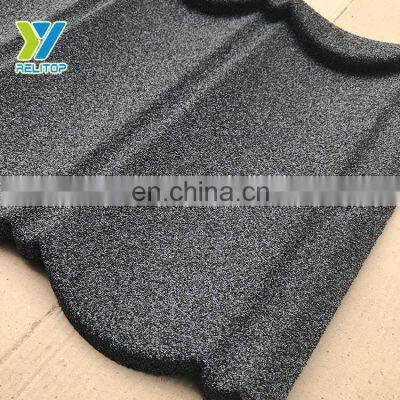 China Building Material Stone Roof Tile Classic Bond Type Stone Coated Metal Roof Tile