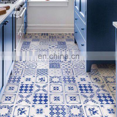 Blue and White Porcelain Art Tiles Chinese Blue Restaurant Kitchen Tiles