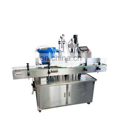 YTK-AFC980 5-50ml 2 Head Automatic Carousel Filling Capping Machine Small Round Bottle Liquid Filling Machine photo-2