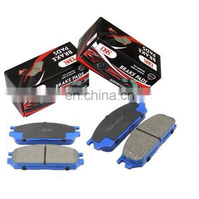 China factory supply brake parts D534 pastillas de frenos high quality Auto brake pads for car