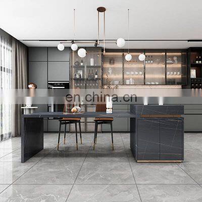 Simple Design Glass Bar Cabinet Design Kitchen Cabinets