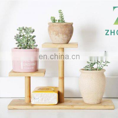 Bamboo Plants Shelf,Living Room or Office Desktop Mini Shelf photo-4