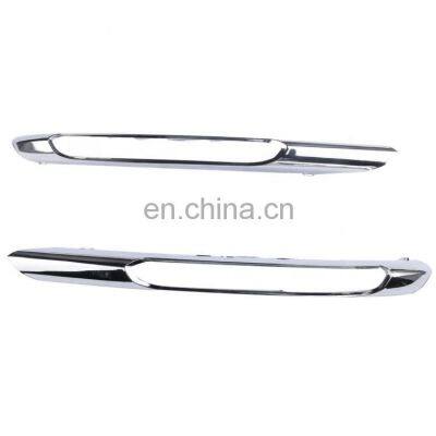 OEM 2128851574 2128851674 w212 Front Bumper Fog Light Chrome Molding Trim For Mercedes Benz W212 E200 E260 E300 2011-2013