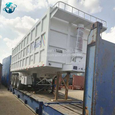 3 Axle Square Dump Trailer photo-2