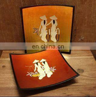 High Quality Lacquerware Plates/Vietnamese Lacquerware Dishes photo-4