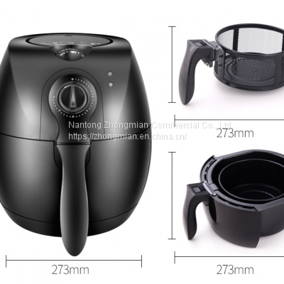 3L, 4L, 5L, 6L, 7L CE and FDA Air Fryer With Basket and Timer photo-2