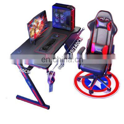 LGB light commercial home office simple l shaped portable sit stand PC computer gaming table computer desks