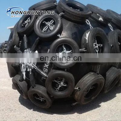 D3.3m X L4.5m BV ABS Floating Marine Yokohama Pneumatic Rubber Fender For Large Ship