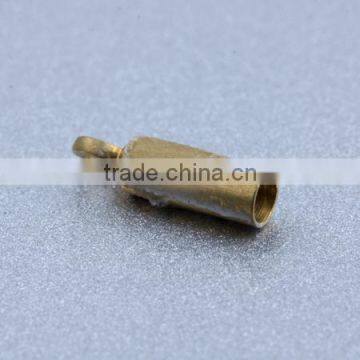 manufacture strong jewelry findings brass cord end