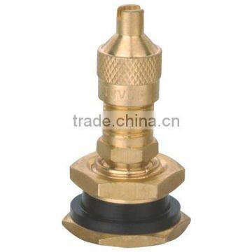 large bore tube valve spud for agriculture and OTR tire valve