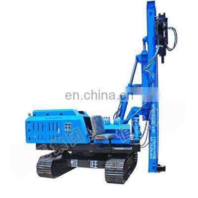 360 degree rotating crawler hydraulic pile driver