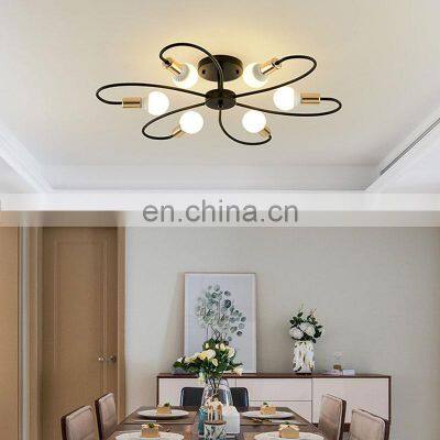 Scandinavian Restaurant Three Headed Small Chandelier Simple Modern Dining Room Creative Personality Luxury Ceiling Light