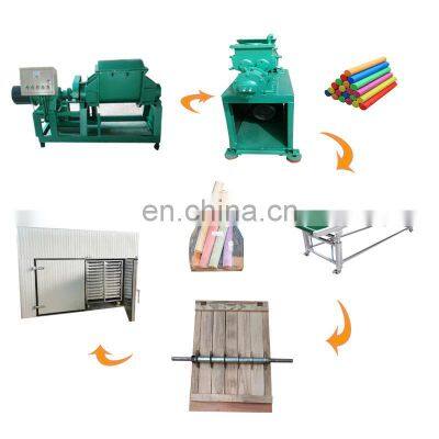 automatic dustless school chalk making machine