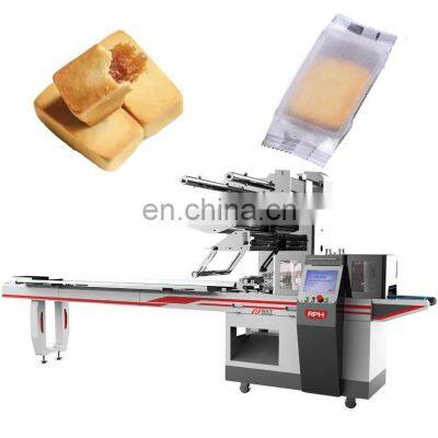 High Quality Pineapple Cake/Layer cake Plastic Bag Automatic Flow Pack Packing Packaging Machine