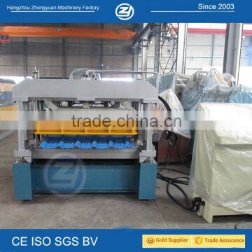 High Working Speed 6m / mim Metal Roof Tile Making Machine