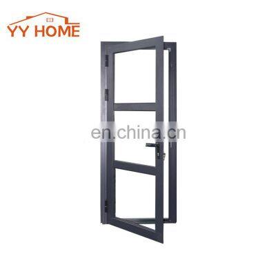 YY Home aluminum 8 ft italian interior doors double entry storm doors