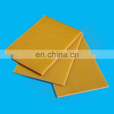 Yellow 3240 epoxy glass fiber reinforced plastic sheet