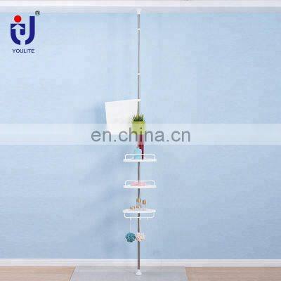 High quality corner stainless steel storage bathroom shelf