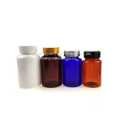 Custom Cheap Pet Capsule Container 150Ml Clear Empty Supplement Vitamin Capsule Pill Plastic Bottle For Packaging photo-2