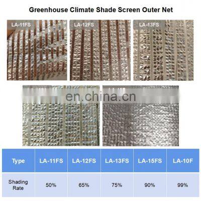 Outdoor 100% Aluminum Foil Sun Shade Net Greenhouse Cover Net Canopy Awning Vegetable Greenhouse Flower Pergola photo-3