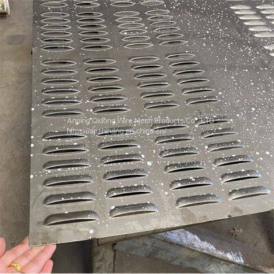 Cross Hole Network Granary Special Bridge Hole Galvanized Sheet For Petrochemical Industry