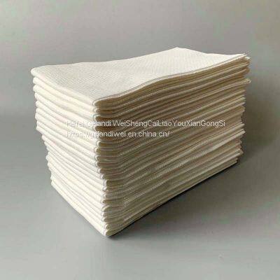 Grande 30×65cm Disposable Towel Thickened EF Pattern Cleansing Towel White Non-woven Fabric Bath Towel photo-2