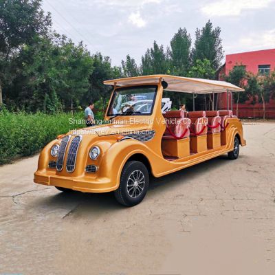 High quality 14 seats classic tour bus, sightseeing car for sale