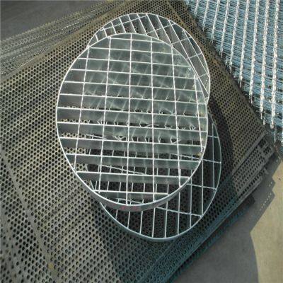 Hot Dipped Galvanized Steel Grating Stainless Steel Grating Walkway Platform For Drain Cover