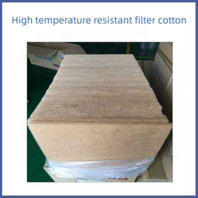 High Temperature Filter Cotton Used in High-temperature Oven Rooms With a Resistance to 240 Degrees Celsius