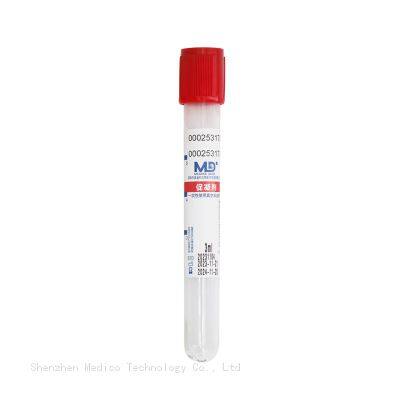 Pro-coagulation Tube Disposable Medical Vacuum Serum Blood Collection Tube