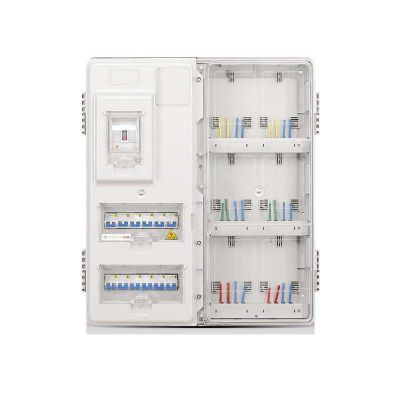 custom Single phase non - metallic measuring box electrical configuration table ELECTRICAL METER ENCLOSURE