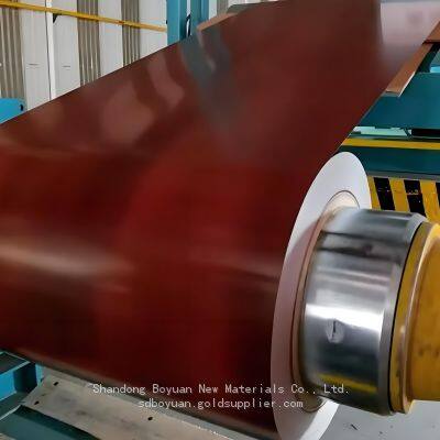 --High end RAL 3002 color galvanized steel coil color coated plate hot-dip galvanized PPGI PPGL coil plate for corrugated steel roof title board