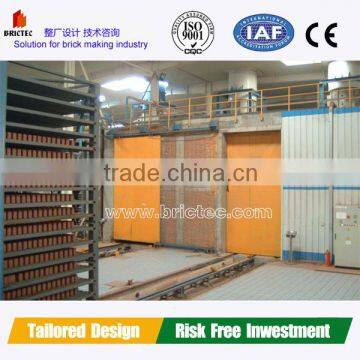 Secadero de Ladrillo Con Auto Carro de Carga Dryer Cart for Unloading photo-5