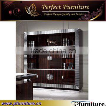 wooden ebony book cabinet NC121460