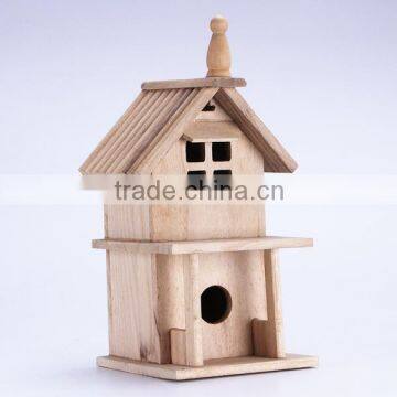 Christmas Craft Wooden Bird House photo-5