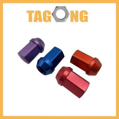Small Size High Precision 6061 6063 Aluminum CNC Lathing Parts Customized Anodized Metal CNC Turning Machining Accessories