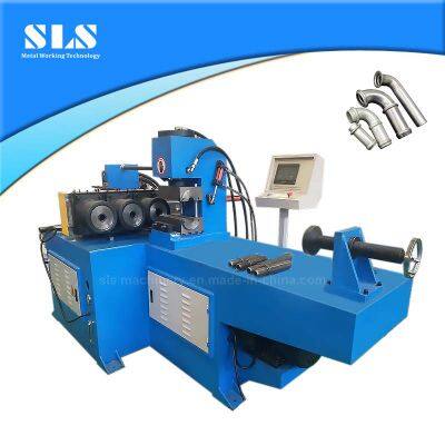 3 Stations Reducing /  Flanging Pipe End Forming Machine
