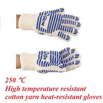 300 ℃ High-temperature Resistant Labor Protection Gloves With Anti Cutting Properties