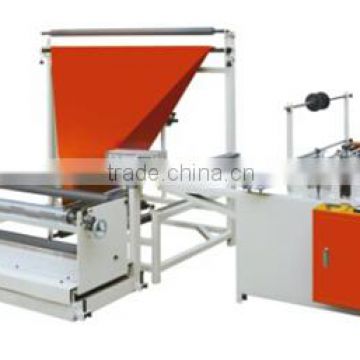 China Automatic Plastic Pe Folding&amp;rewinding Machine