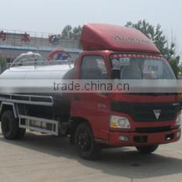 Top design Famous Foton 4*2 Chassis sludge suction truck