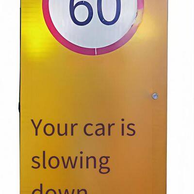 Solar Radar Speed Measurement Screen - Dual Power Supply Options: Solar and Mains Power, Suitable for Both Highways and Urban Roads
