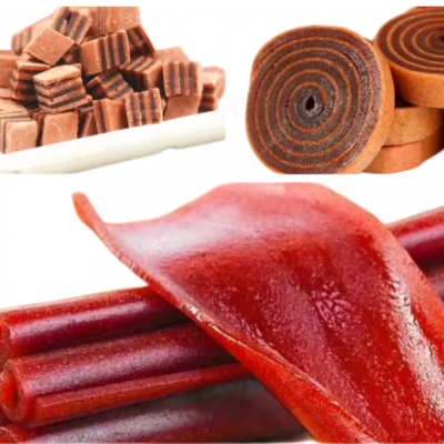 Turn-key Fruit Pear Leather/bar Making Machine Line