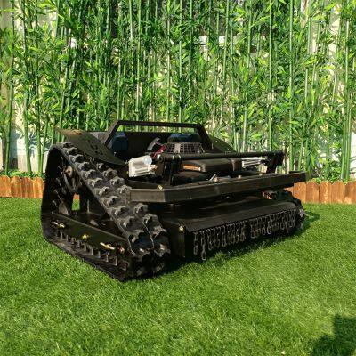 Loncin 224CC 6HP Gasoline Engine Sharp Blade Tracked Remote Controlled Lawn Mower photo-2