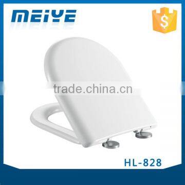 HL-828 MEIYE UF 445*370*53 мм круглый мягкозакрывающийся сиденье для унитаза, крышка унитаза с наклоном